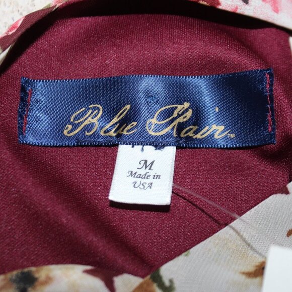 NWT Francesca's Blue Rain Floral Sleeveless V-neck Dress - Picture 8 of 14